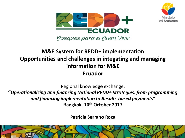 m e system for redd implementation opportunities