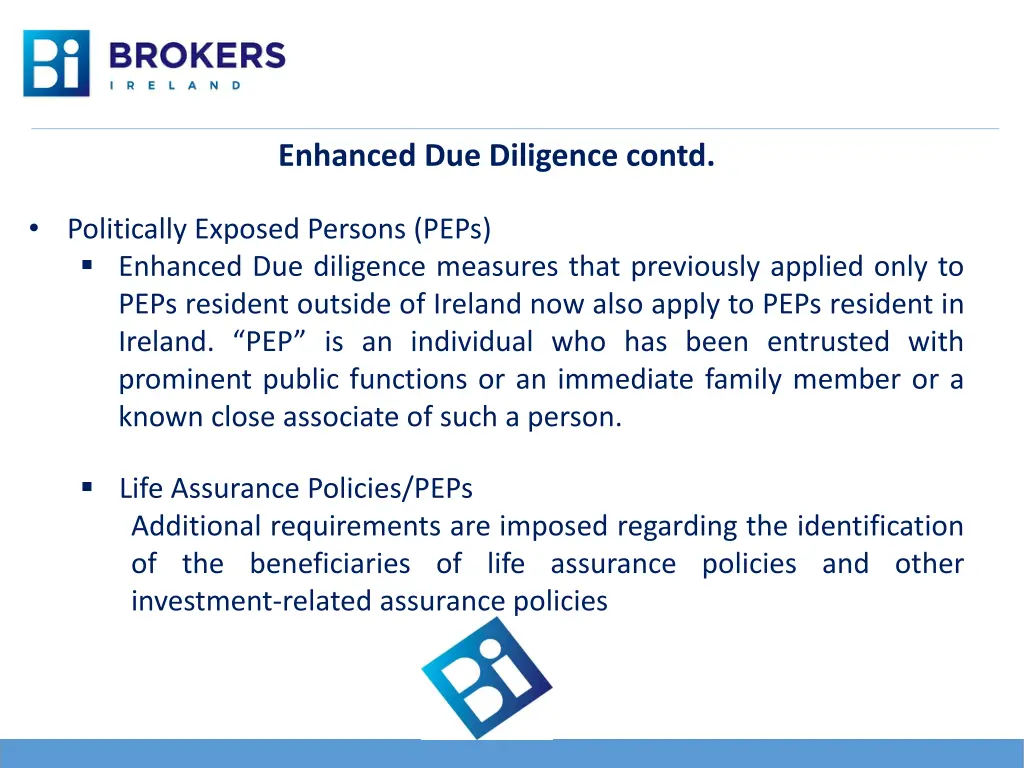 enhanced due diligence contd 1