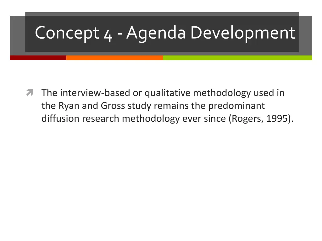 concept 4 agenda development