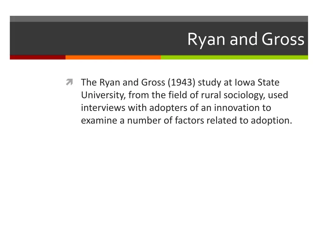 ryan and gross