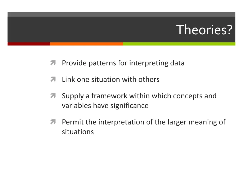 theories