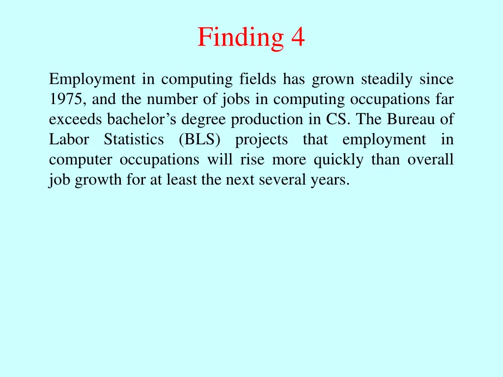 finding 4