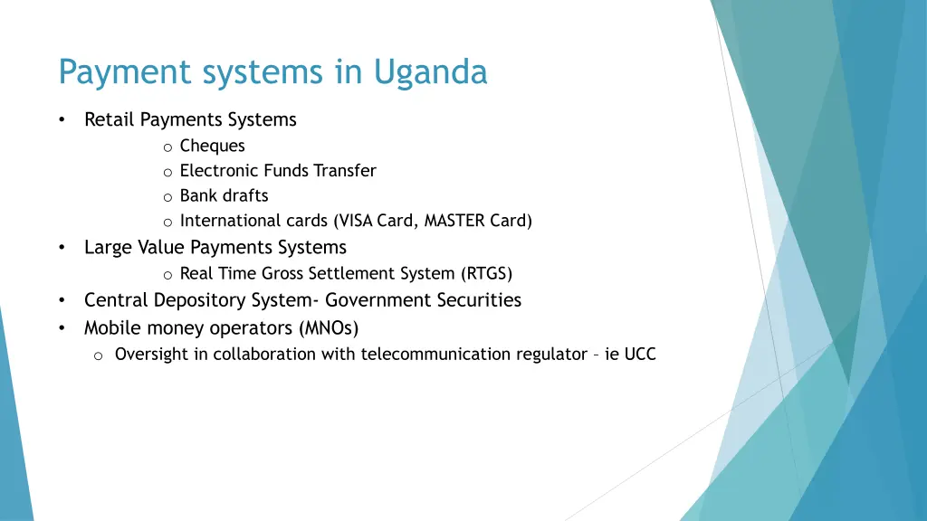 payment systems in uganda