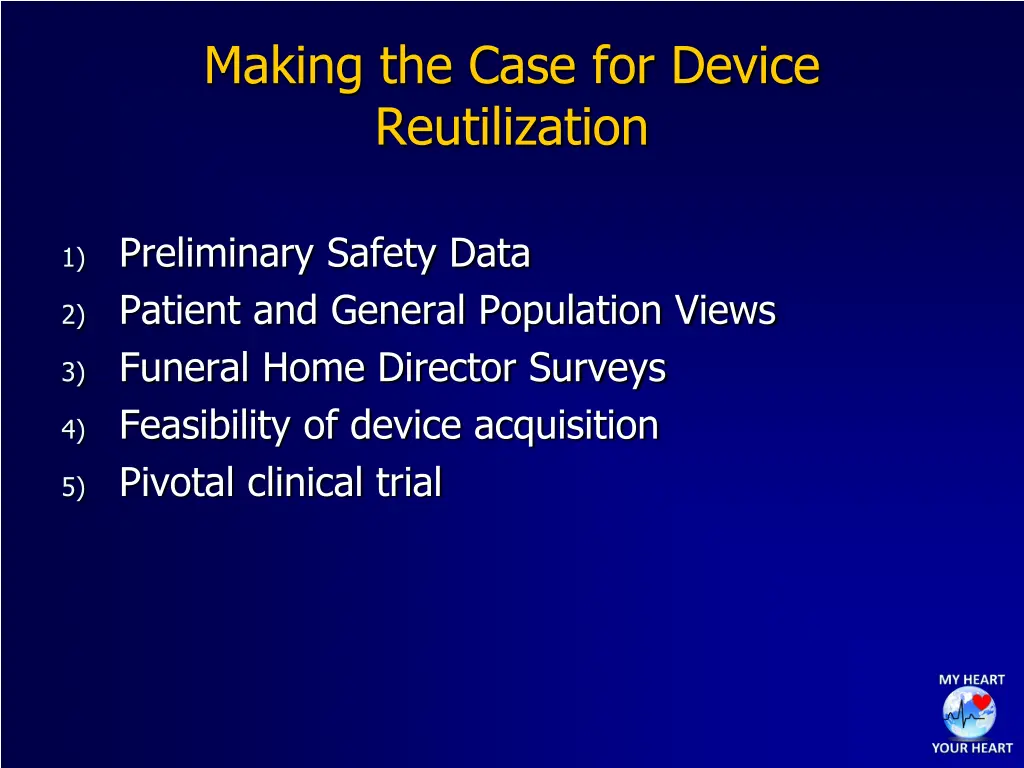 making the case for device reutilization