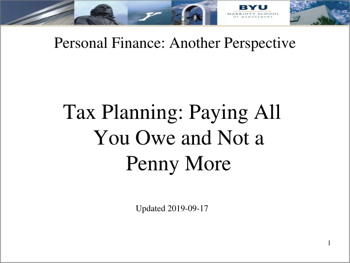 personal finance another perspective