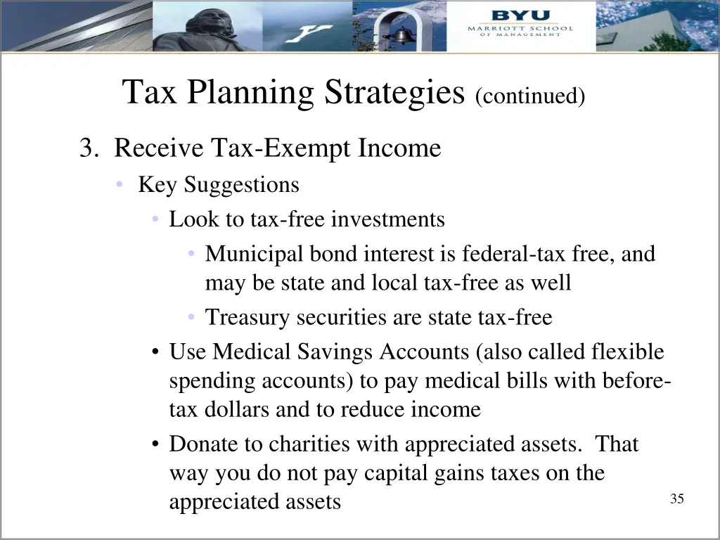 tax planning strategies continued 2