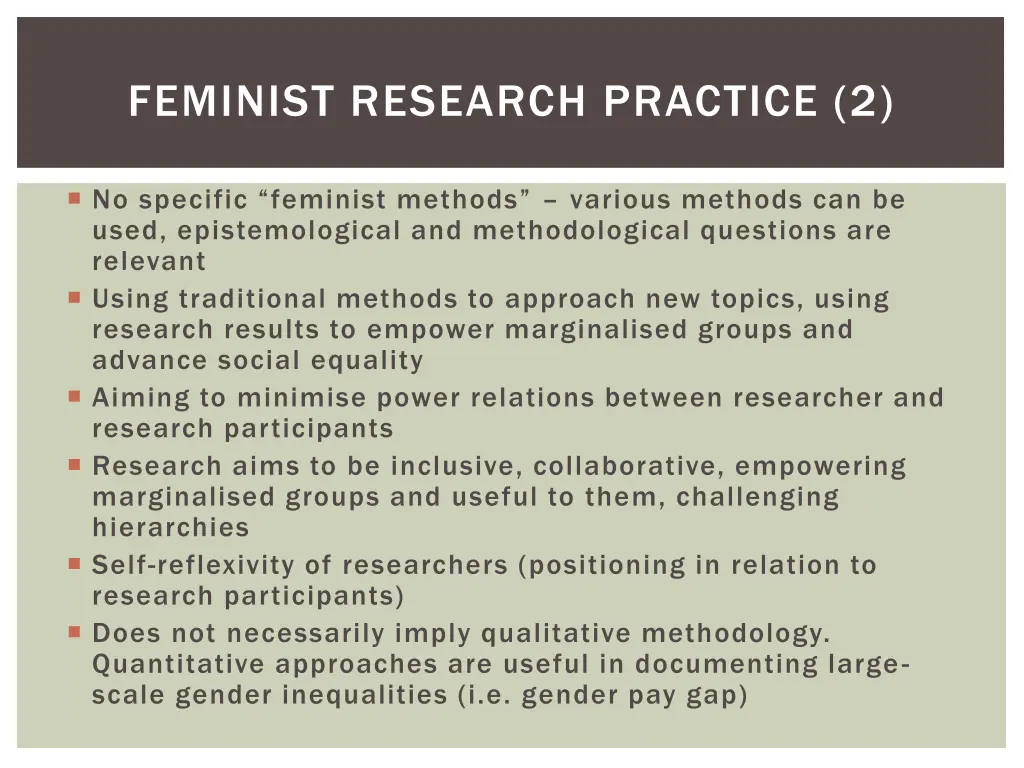 feminist research practice 2