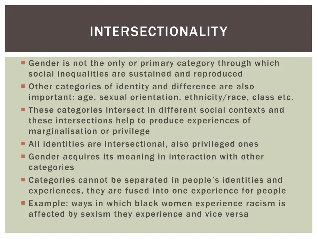 intersectionality