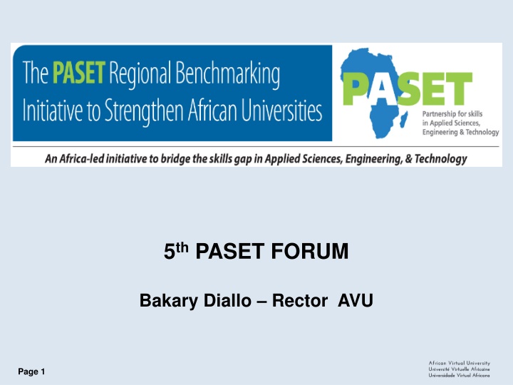 5 th paset forum
