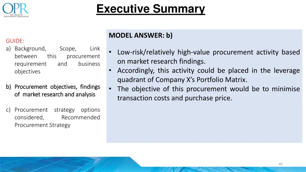 executive summary 2