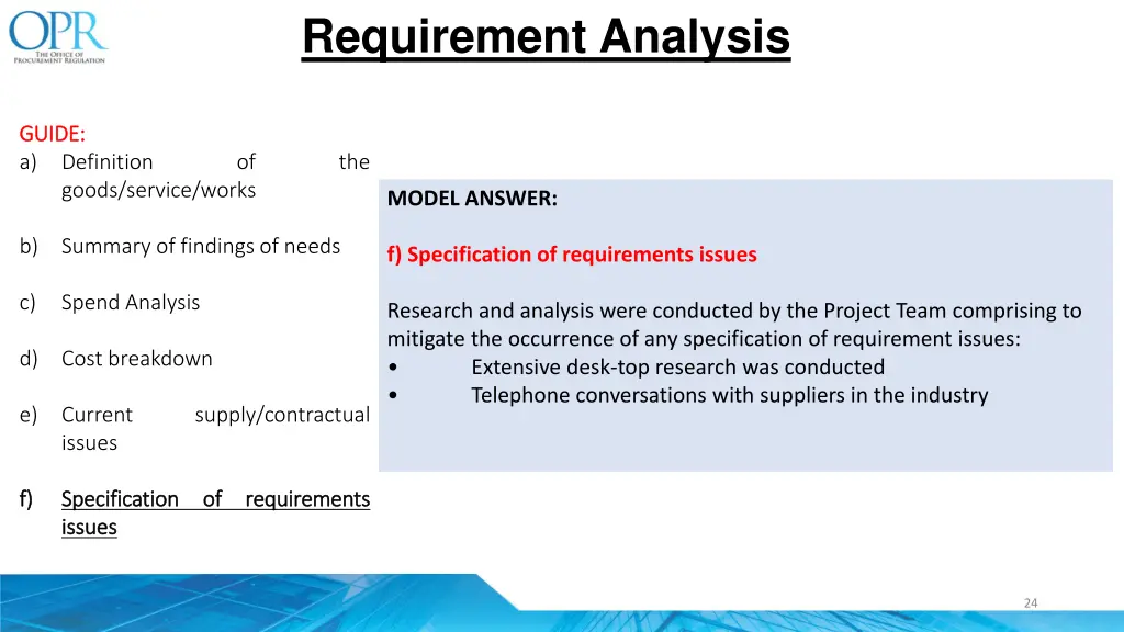requirement analysis 5