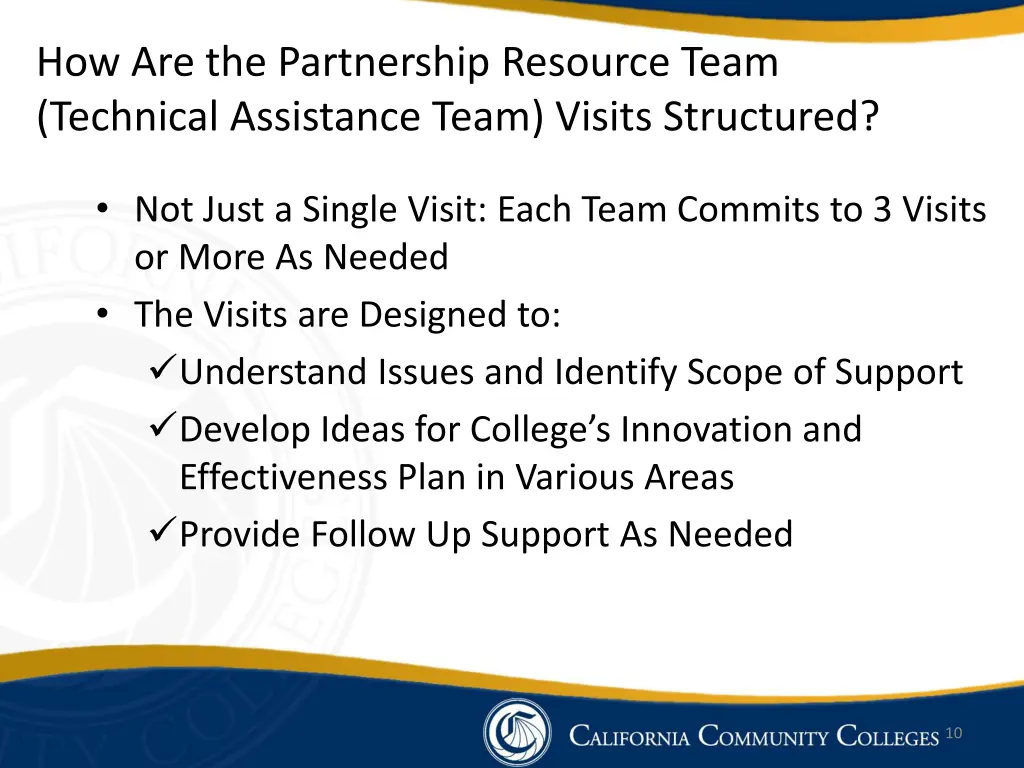 how are the partnership resource team technical