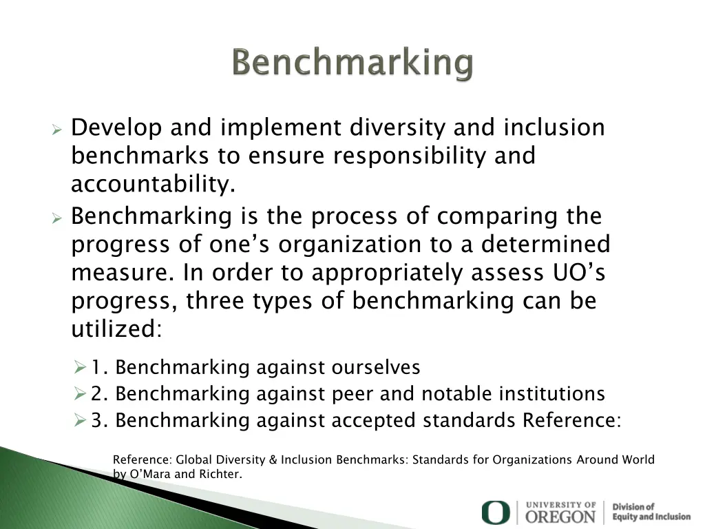 develop and implement diversity and inclusion