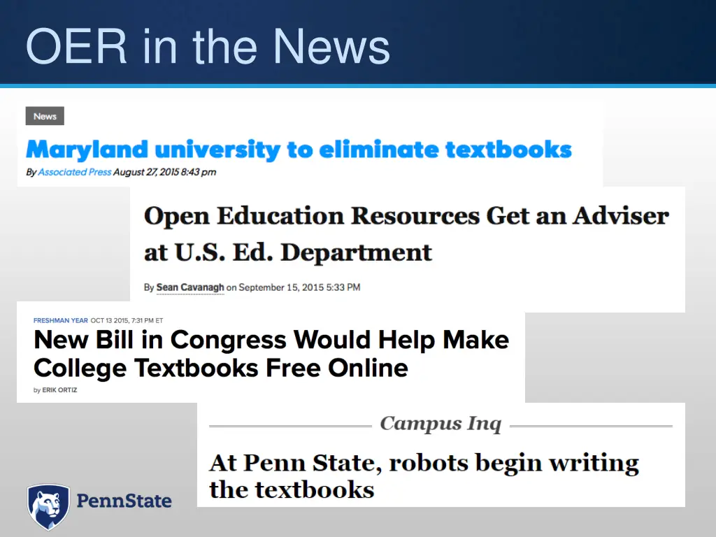 oer in the news