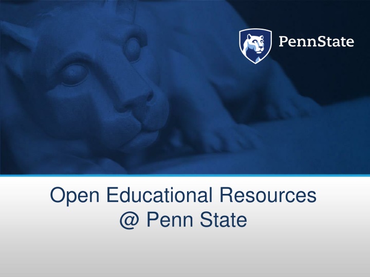 open educational resources @ penn state