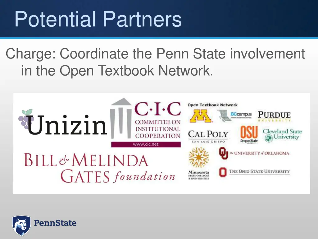 potential partners