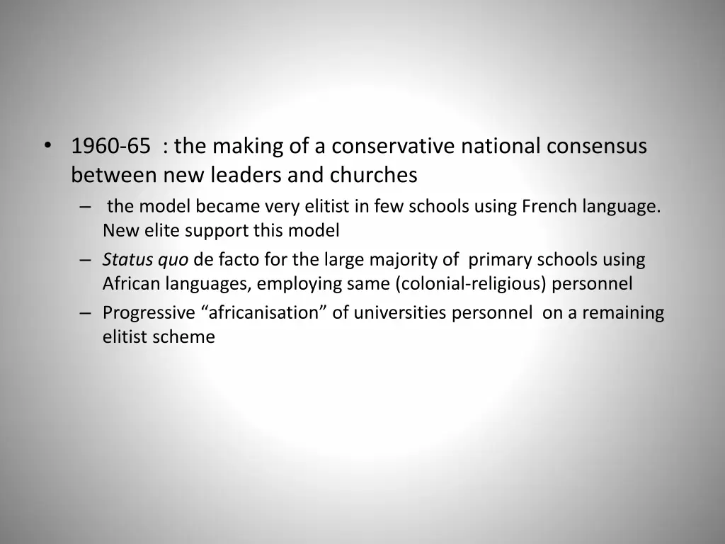 1960 65 the making of a conservative national