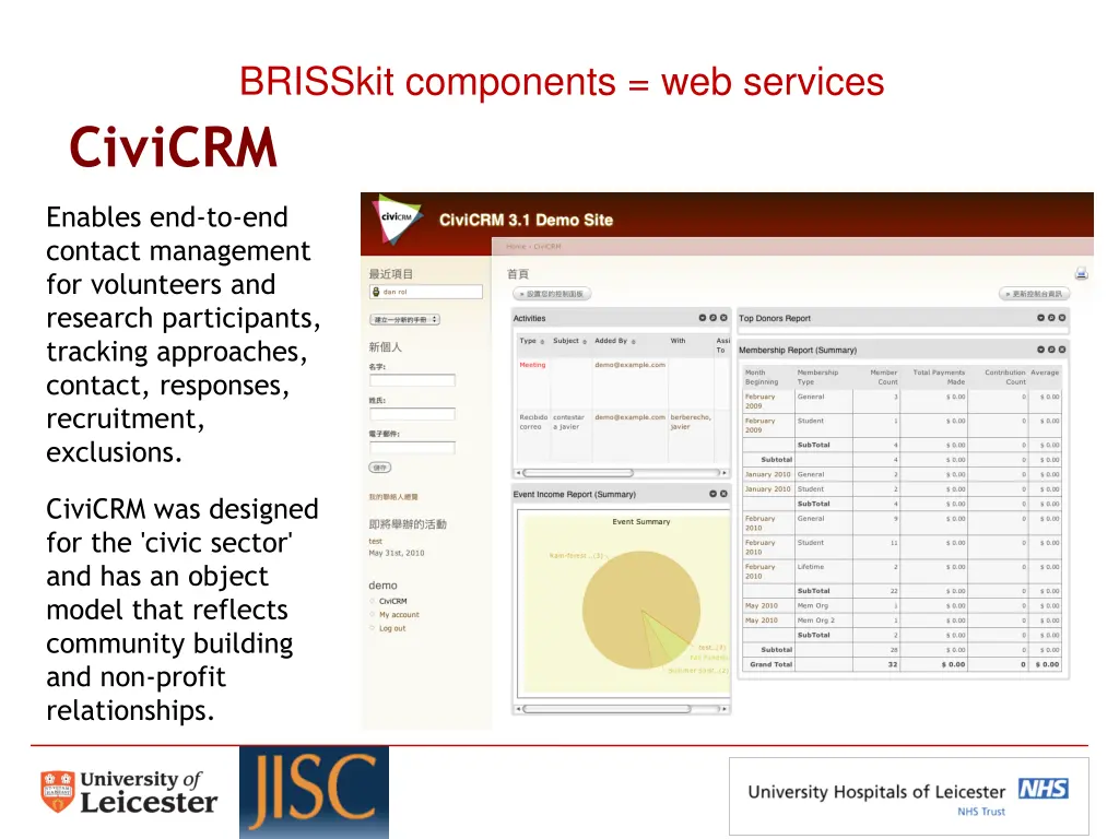 brisskit components web services
