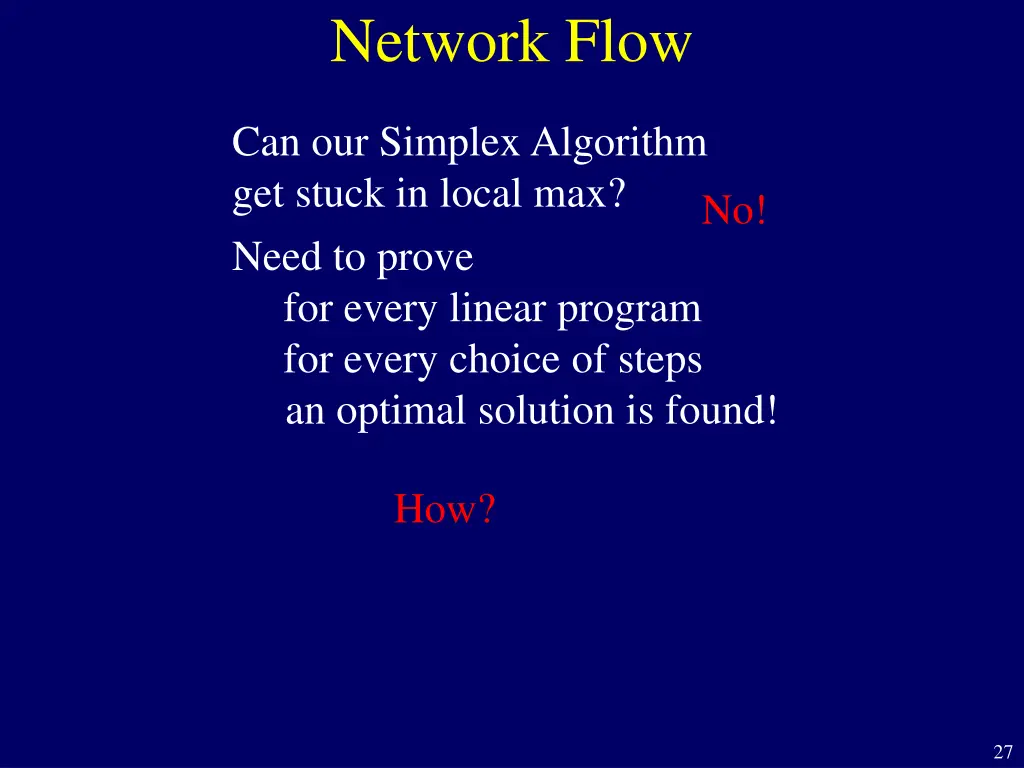 network flow