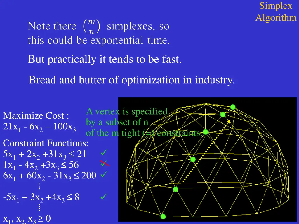 simplex algorithm 7