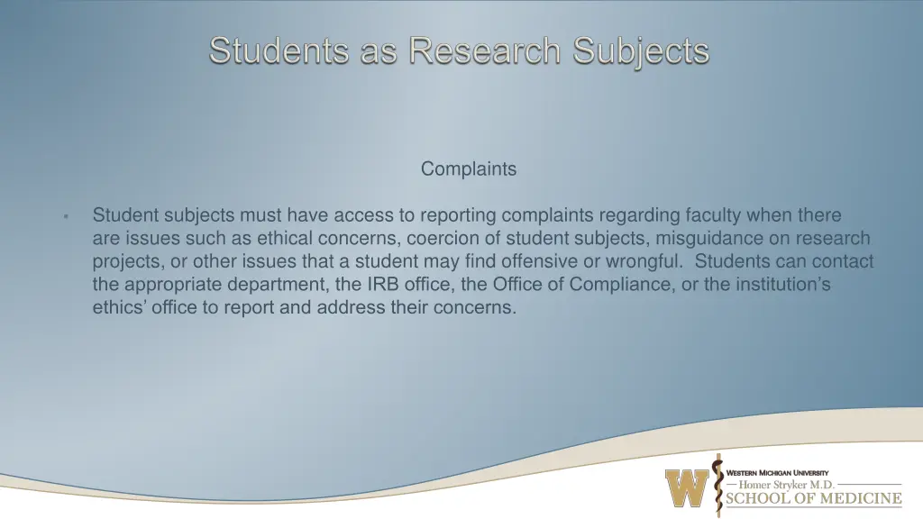complaints