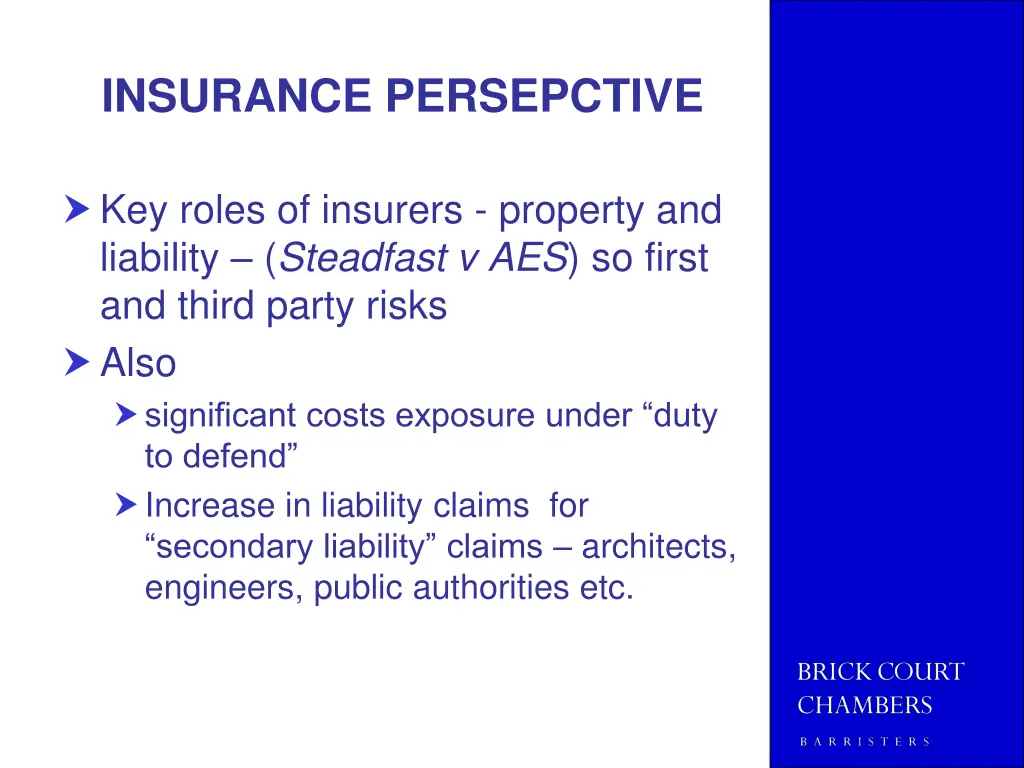 insurance persepctive