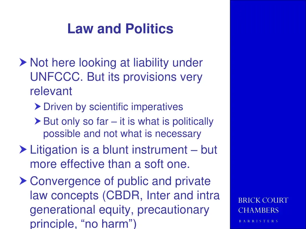 law and politics