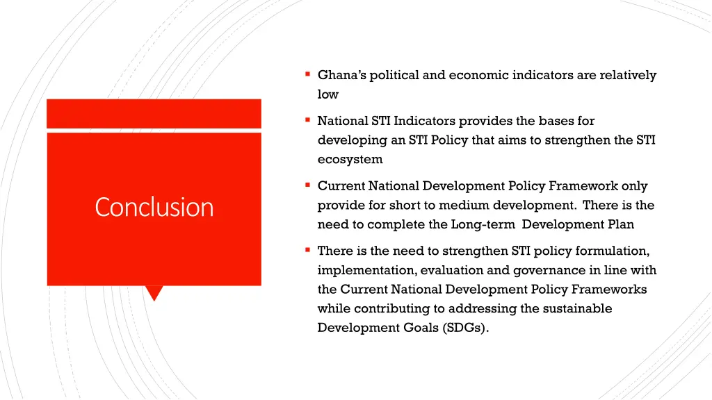 ghana s political and economic indicators