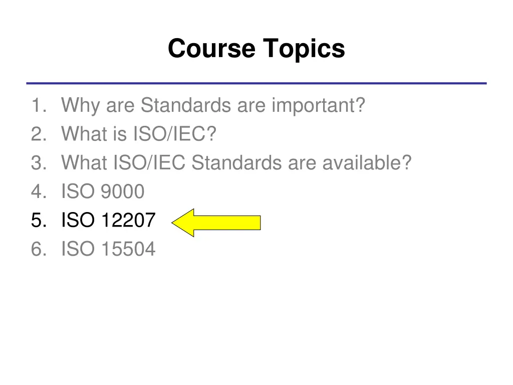 course topics 4