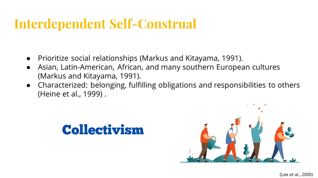 interdependent self construal