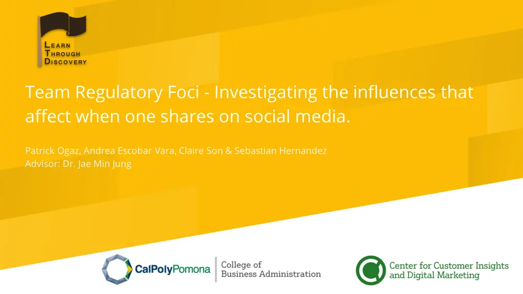 team regulatory foci investigating the influences