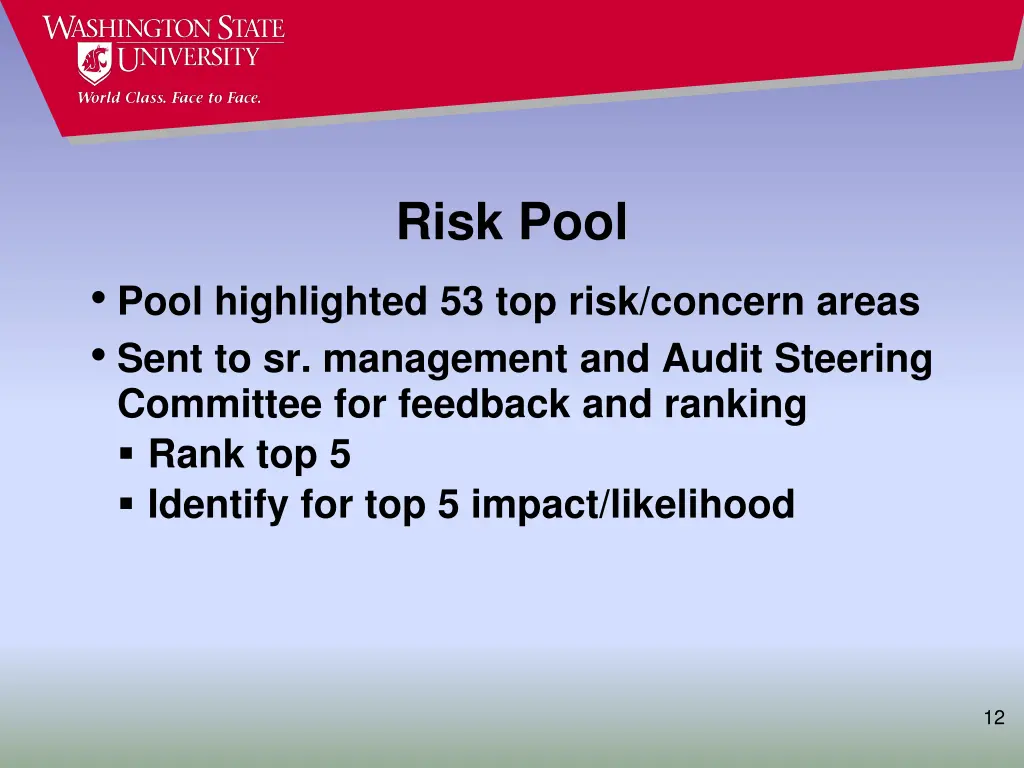 risk pool