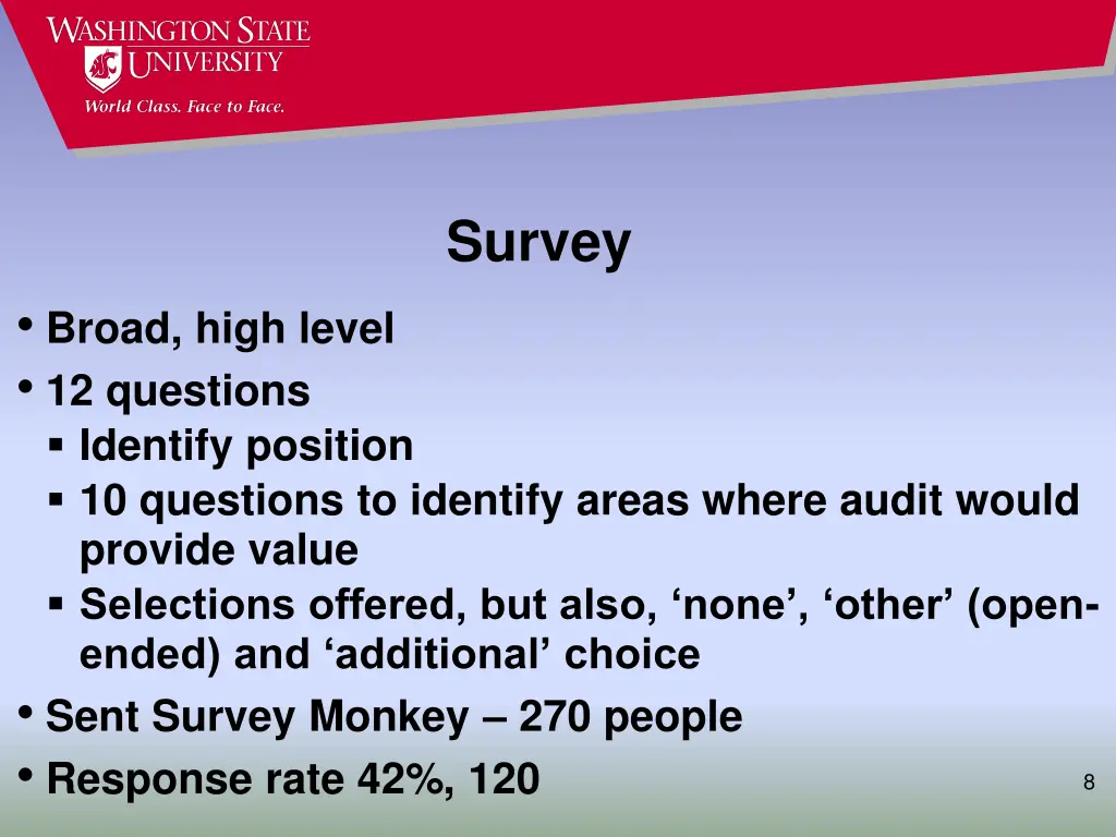 survey