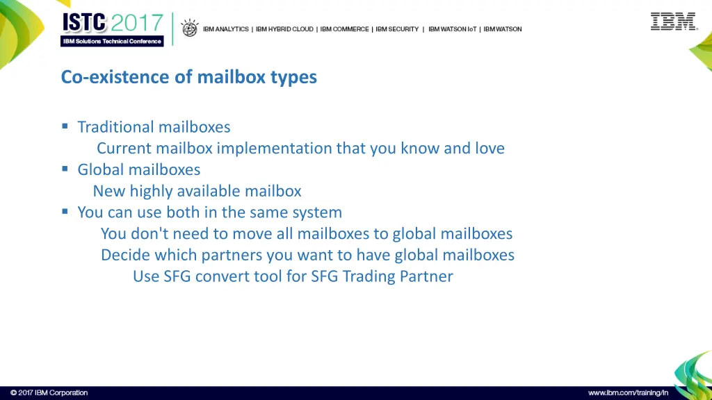 co existence of mailbox types