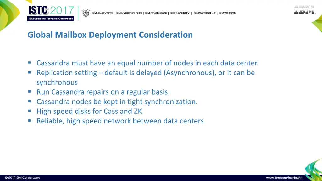 global mailbox deployment consideration