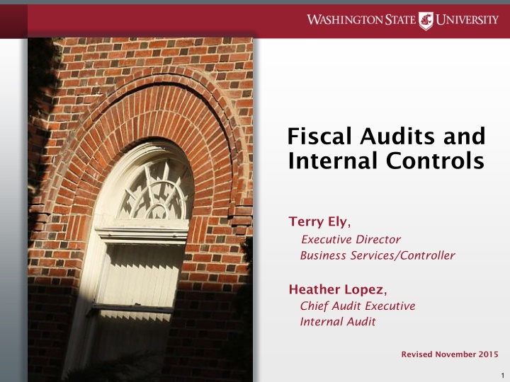 fiscal audits and internal controls