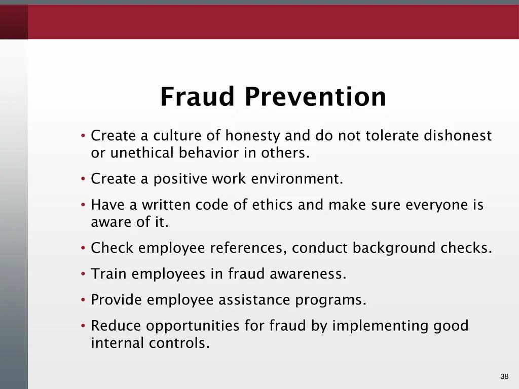 fraud prevention