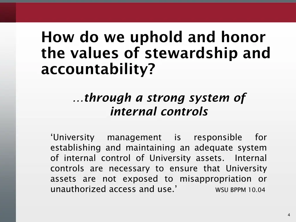 how do we uphold and honor the values