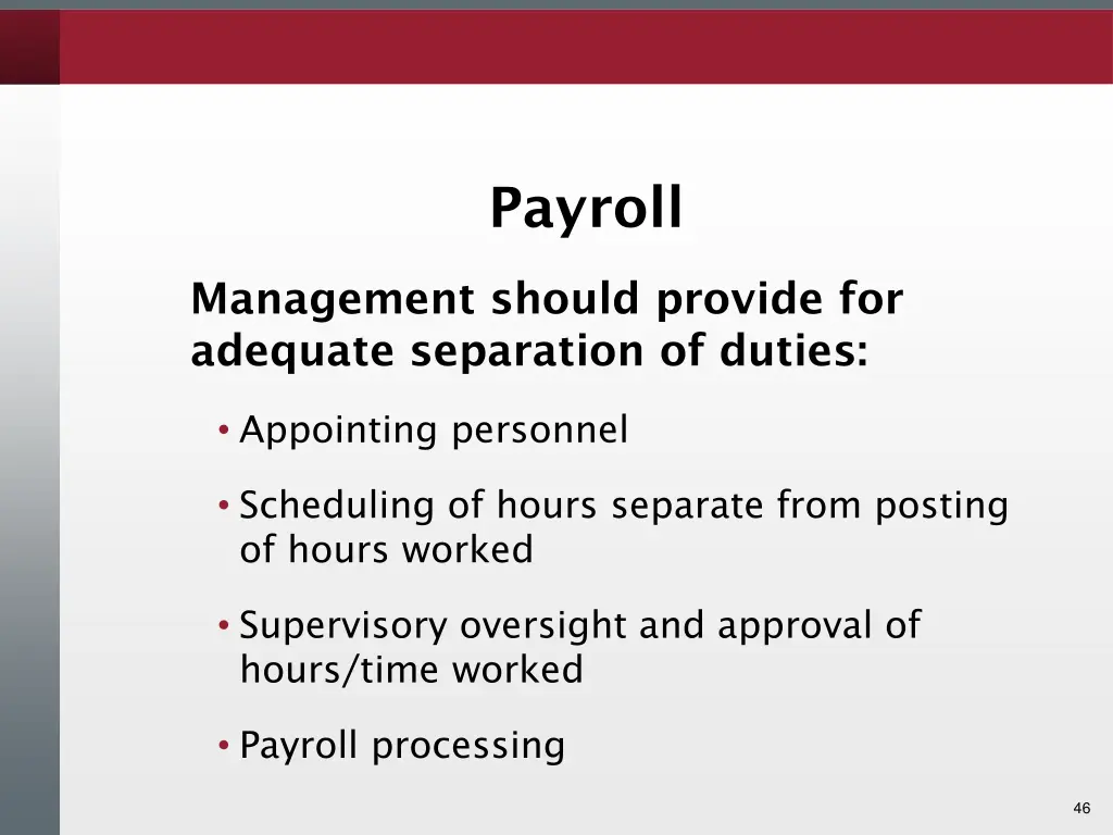 payroll