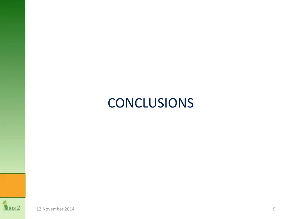 conclusions