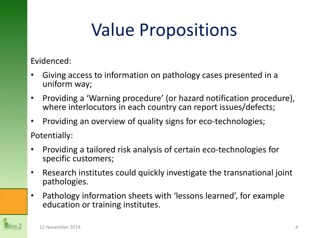 value propositions