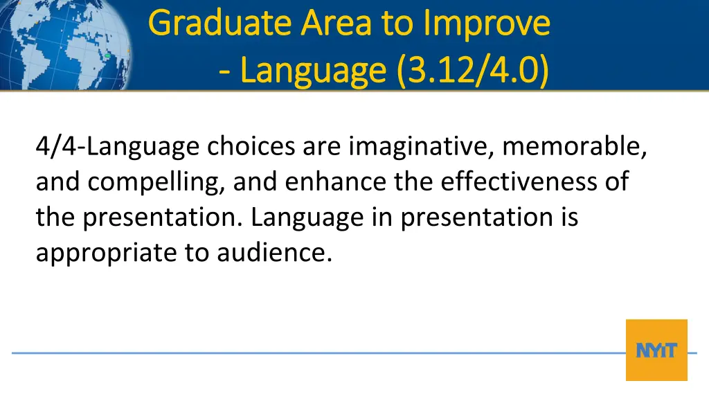 graduate area to improve graduate area to improve