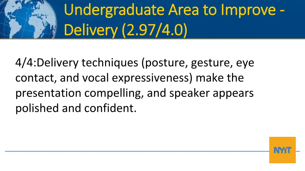 undergraduate area to improve undergraduate area