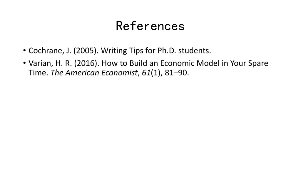 references