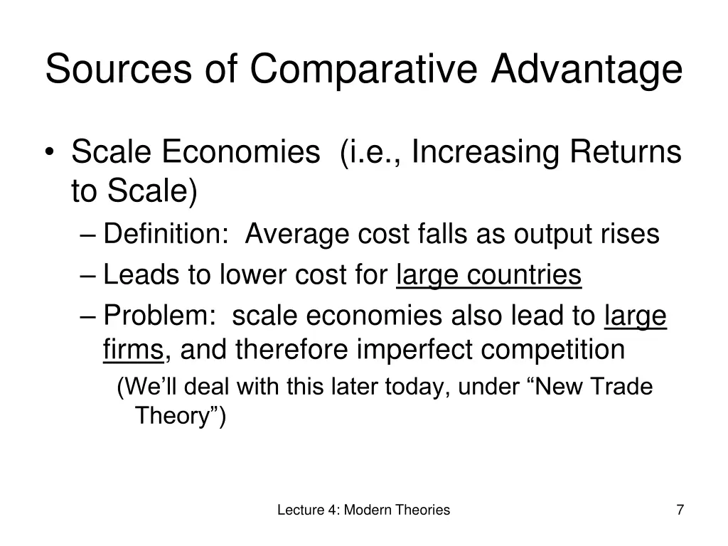 sources of comparative advantage 4