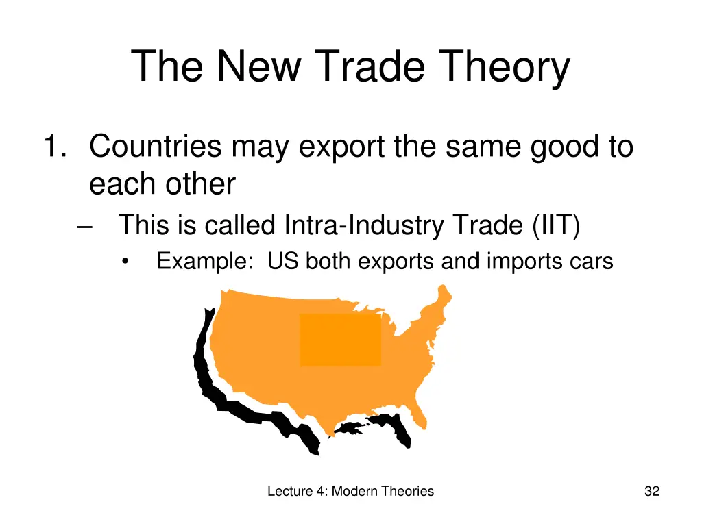 the new trade theory 4