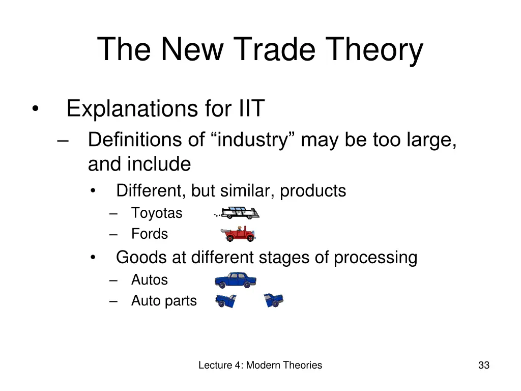 the new trade theory 5