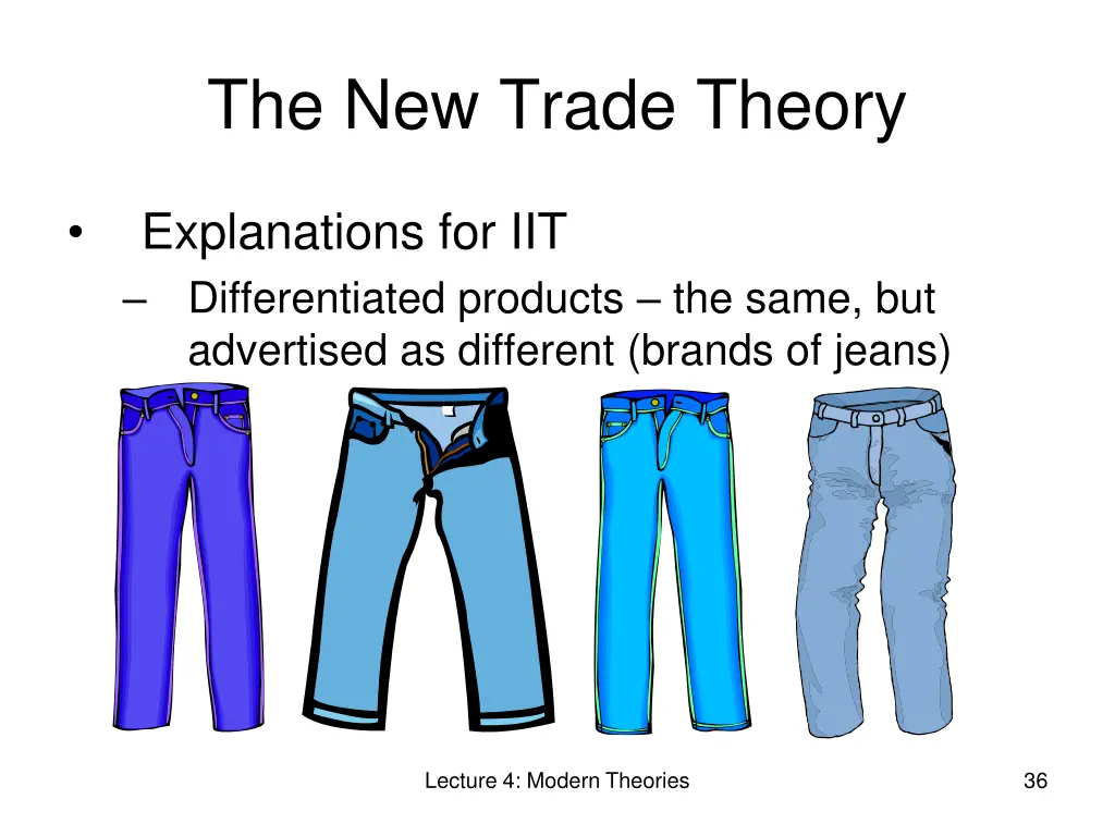 the new trade theory 8