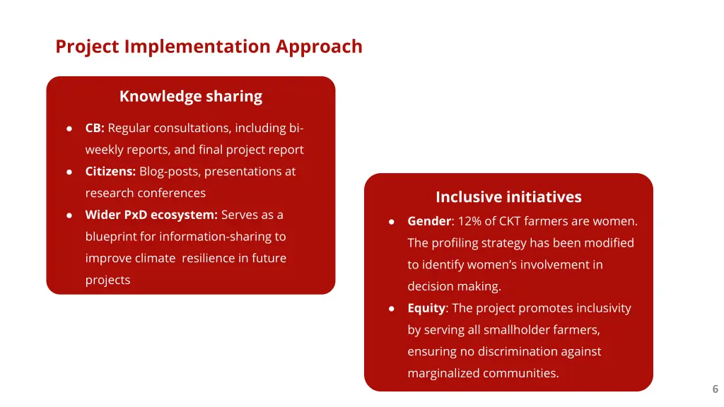 project implementation approach 2