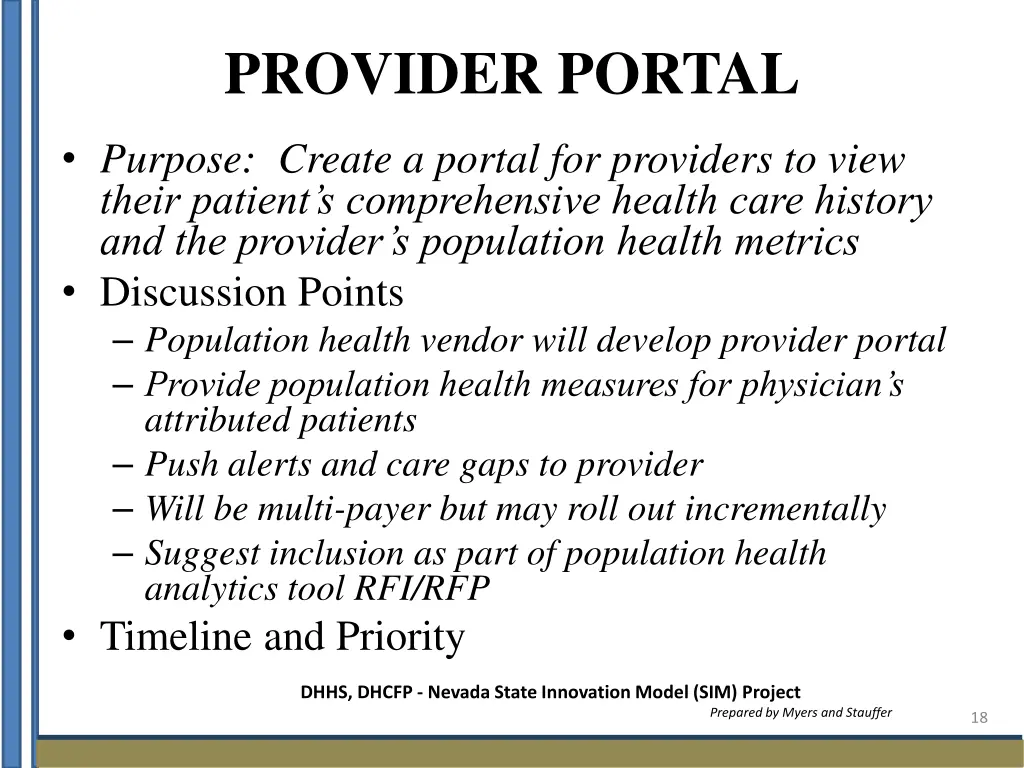provider portal
